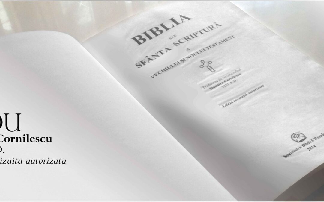 Biblia Cornilescu - slide 1
